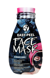 W7 maska Easy Peel Charcoal