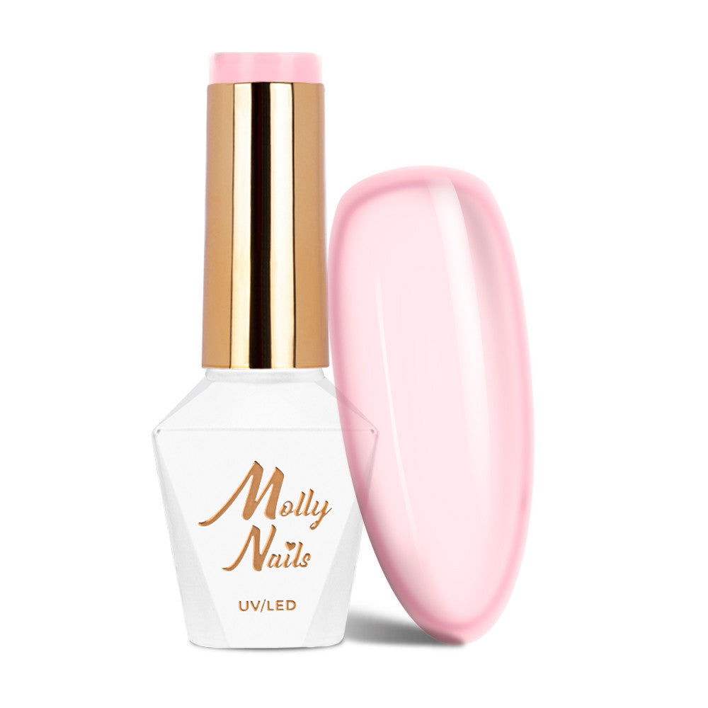 Trajni lak Molly Nails Wedding Yes, I Do Elegant Blush 026 - HEMA/Di-HEMA Free 8g