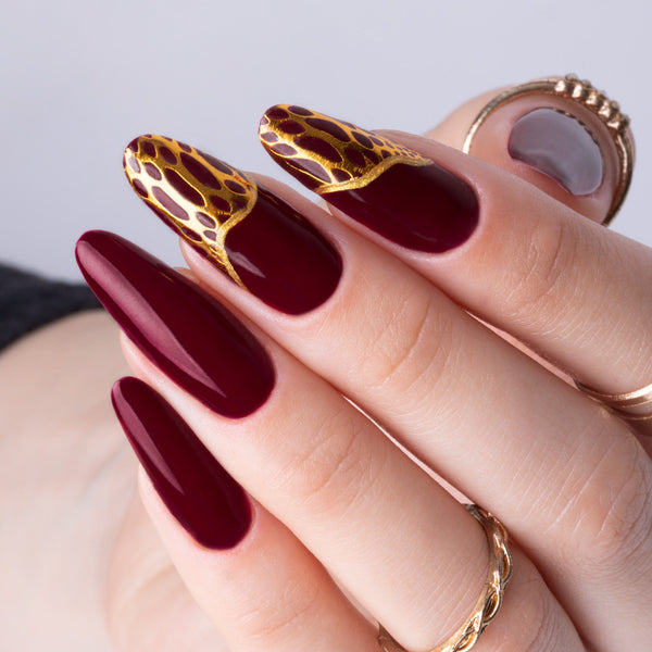 Trajni lak Molly Nails Elite Women Burgundy 041 bez HEMA/Di-HEMA/TPO 8 g