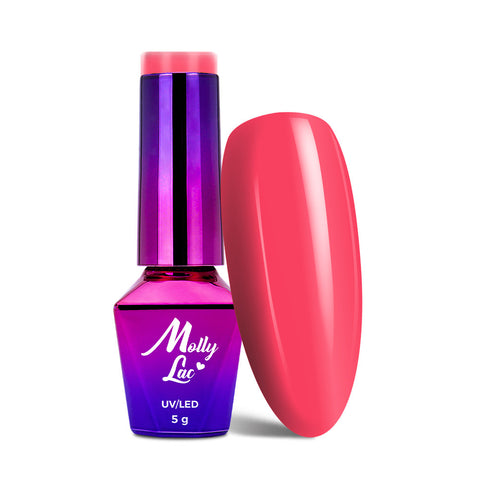 Trajni lak Molly Lac - Flamingo - 146 Pink Escape NEON