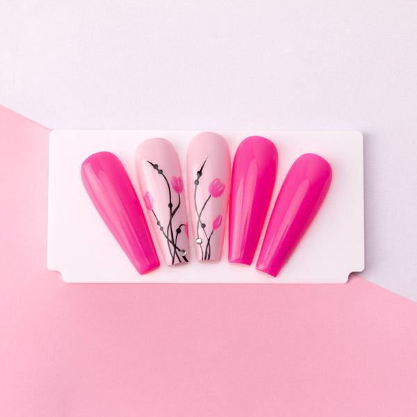 Trajni lak Molly Nails Fancy Fashion Splash Of Pink Neon 332 - HEMA/Di-HEMA Free 8g