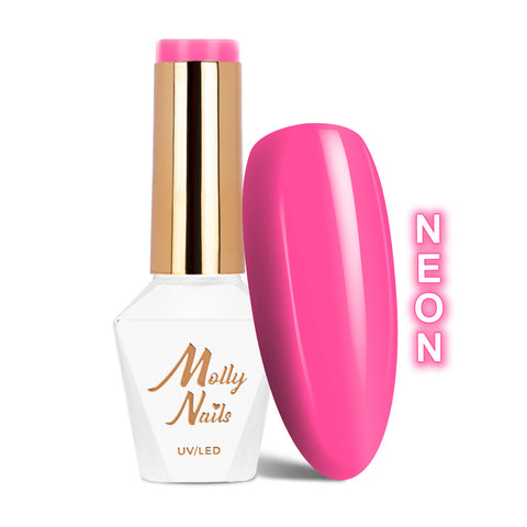 Trajni lak Molly Nails Fancy Fashion Splash Of Pink Neon 332 - HEMA/Di-HEMA Free 8g