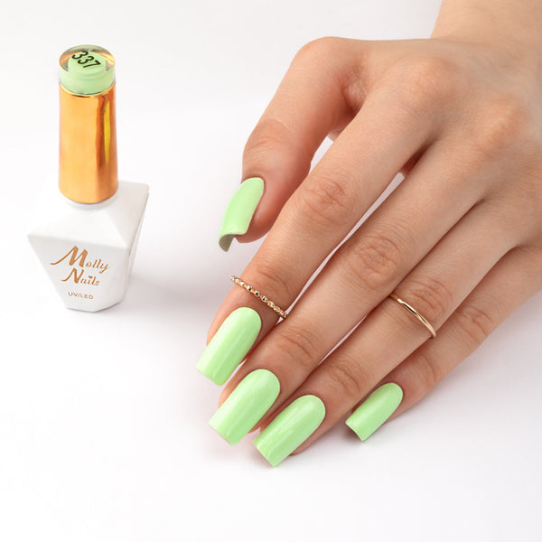 Trajni lak Molly Nails Fancy Fashion Mint Cocktail 337 - HEMA/Di-HEMA Free 8g