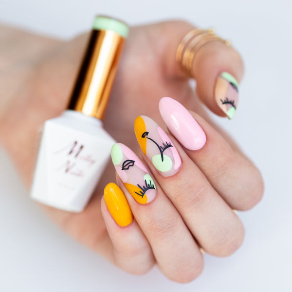 Trajni lak Molly Nails Fancy Fashion Sunrush 336 - HEMA/Di-HEMA Free 8g