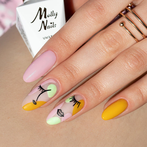 Trajni lak Molly Nails Fancy Fashion Sunrush 336 - HEMA/Di-HEMA Free 8g