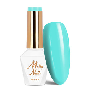 Trajni lak Molly Nails Fancy Fashion Blue Pounch 338 - HEMA/Di-HEMA Free 8g