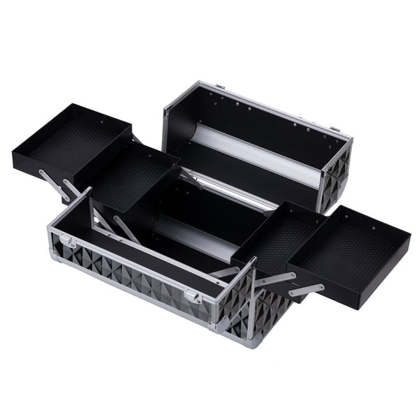 Kozmetički kofer - L - Diamond 3D Black