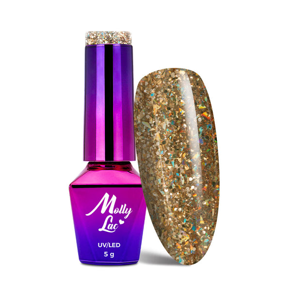 Trajni lak Molly Lac - Crushed Diamonds - 535 - Lady in Gold