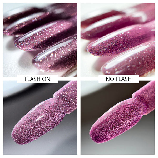 Trajni lak Molly Nails Flashing Lights Oh, so glow!  562 bez HEMA/Di-HEMA/TPO 8 g