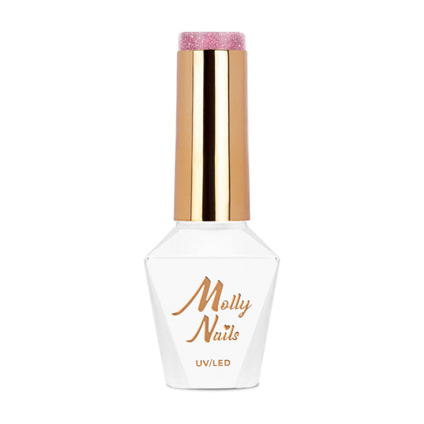 Trajni lak Molly Nails Flashing Lights Fabulous 563 bez HEMA/Di-HEMA/TPO 8 g