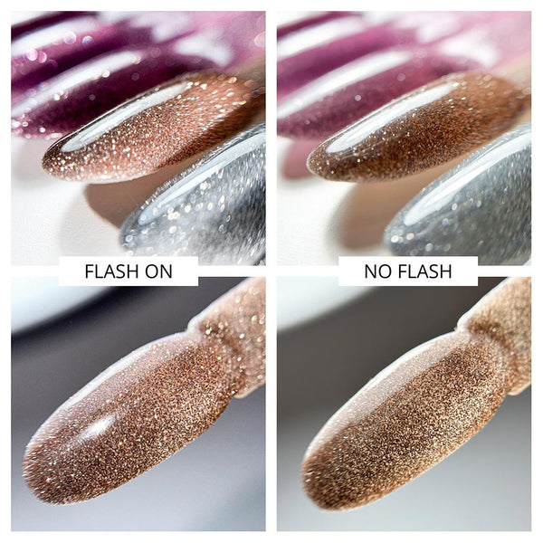 Trajni lak Molly Nails Flashing Lights Bitter Brown 564 bez HEMA/Di-HEMA/TPO 8 g