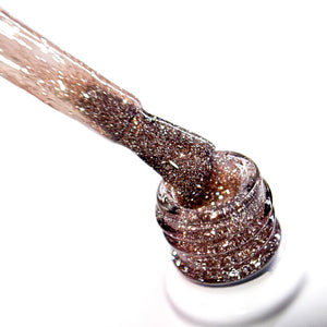 Trajni lak Molly Nails Flashing Lights Bitter Brown 564 bez HEMA/Di-HEMA/TPO 8 g