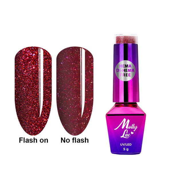 Trajni lak Molly Lac 605 - Deep Desire - Flashing Lights