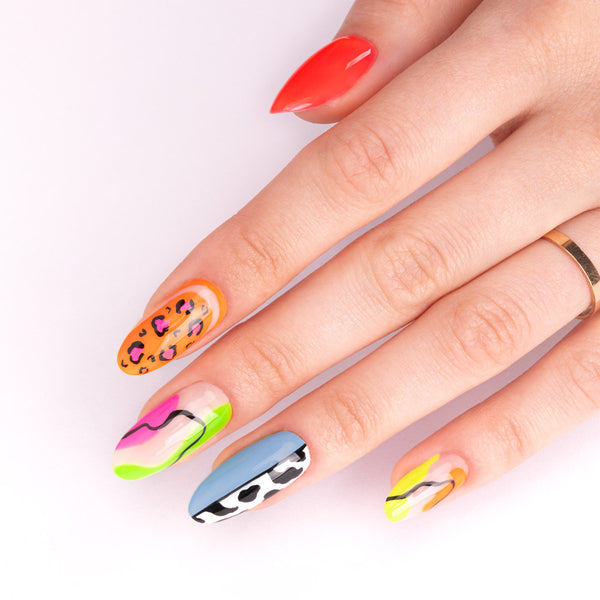 Trajni lak Molly Nails Neons Neon  Candy Pink 075 bez HEMA/Di-HEMA/TPO 8 g