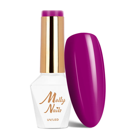 Trajni lak Molly Nails Power Flower Purple Crocus 725 - HEMA/Di-HEMA Free 8g