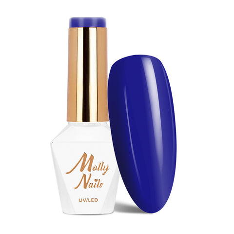 Trajni lak Molly Nails Power Flower Flower Blue Hydrangea 727 - HEMA/Di-HEMA Free 8g