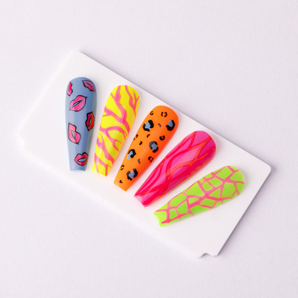 Trajni lak Molly Nails Neons Neon Kiwi 078 bez HEMA/Di-HEMA/TPO 8 g