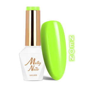 Trajni lak Molly Nails Neons Neon Kiwi 078 bez HEMA/Di-HEMA/TPO 8 g