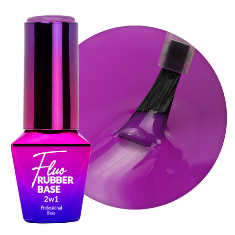 Rubber Base 2u1 Molly Lac - Fluo Chillin - 10 ml
