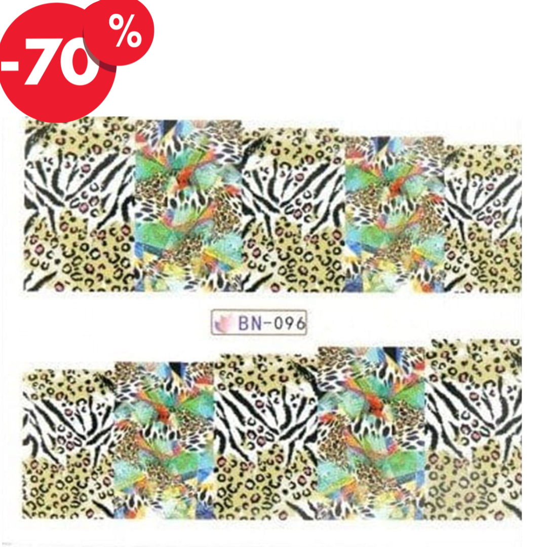 Nail art vodene naljepnice - BN-096