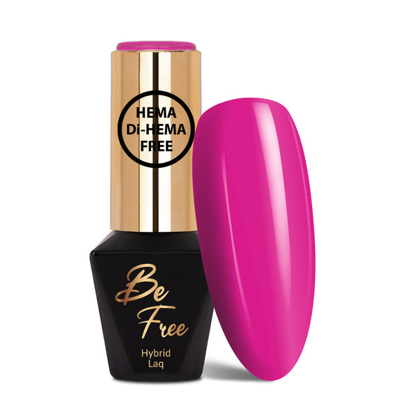 Trajni lak Molly Lac Hema/di-Hema free - BeFree Pastels 15 Fancy Pink - 10 ml