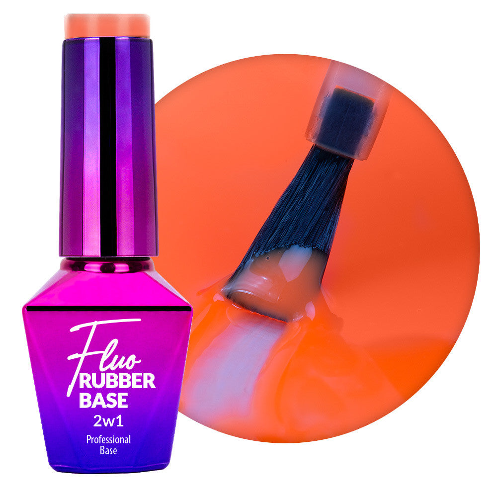 Rubber Base 2u1 Molly Lac - Fluo Mambo Mix - 10 ml