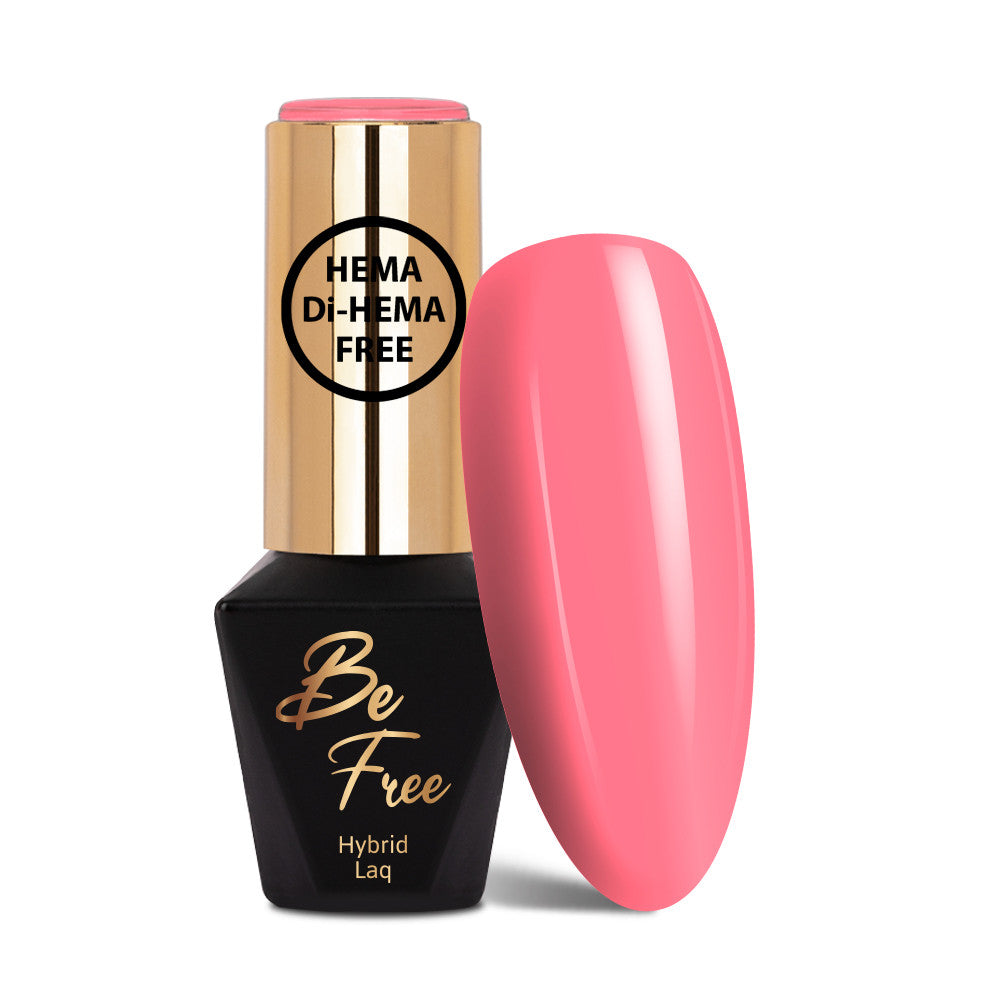 Trajni lak Molly Lac Hema/di-Hema free - BeFree Pastels 14 Neon Coral - 10 ml