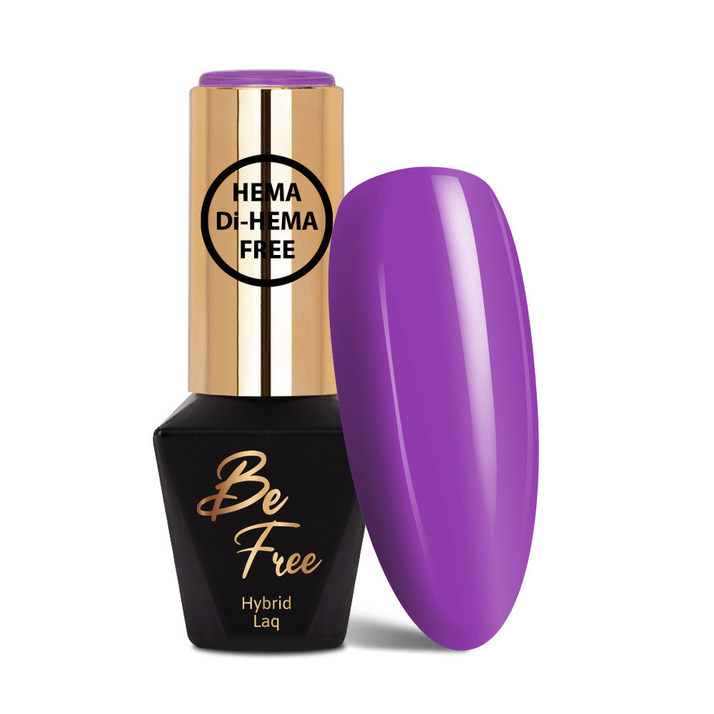 Trajni lak Molly Lac Hema/di-Hema free - BeFree Pastels 18 Strong Lilac - 10 ml