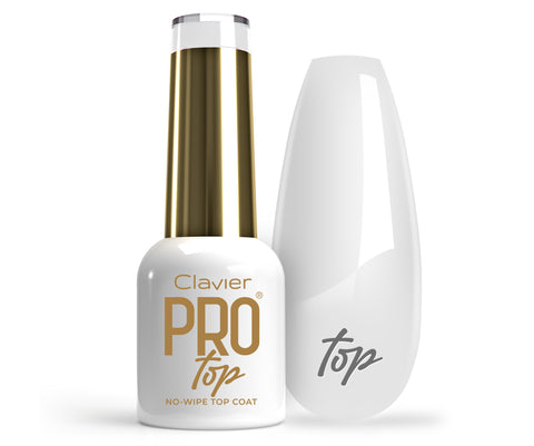 Top coat (nadlak) za gel lak - Clavier Pro hybrid Gold - 8 ml