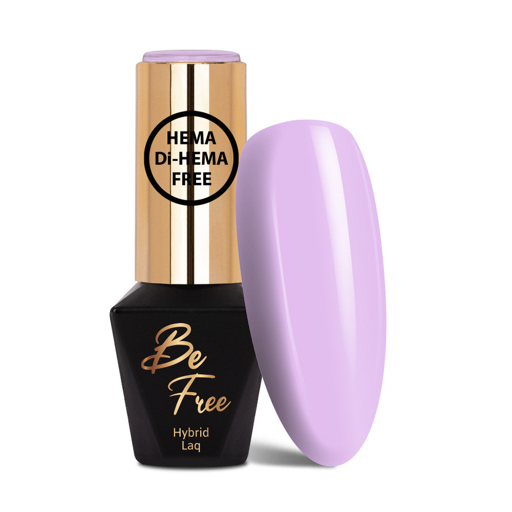 Trajni lak Molly Lac Hema/di-Hema free - BeFree Pastels 17 Violet Flower - 10 ml
