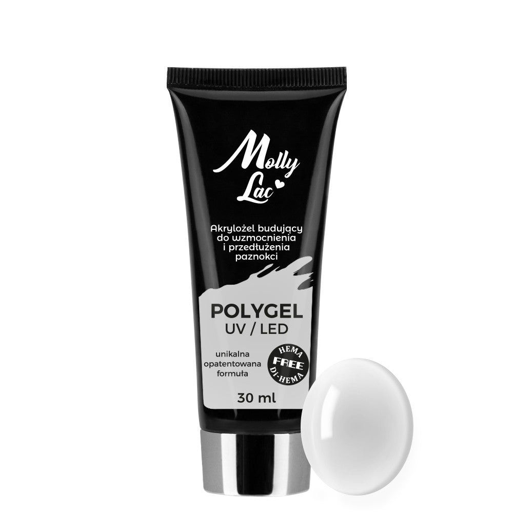 Polygel - Akril gel Molly Lac Hema/di-Hema Free Clear 30 ml