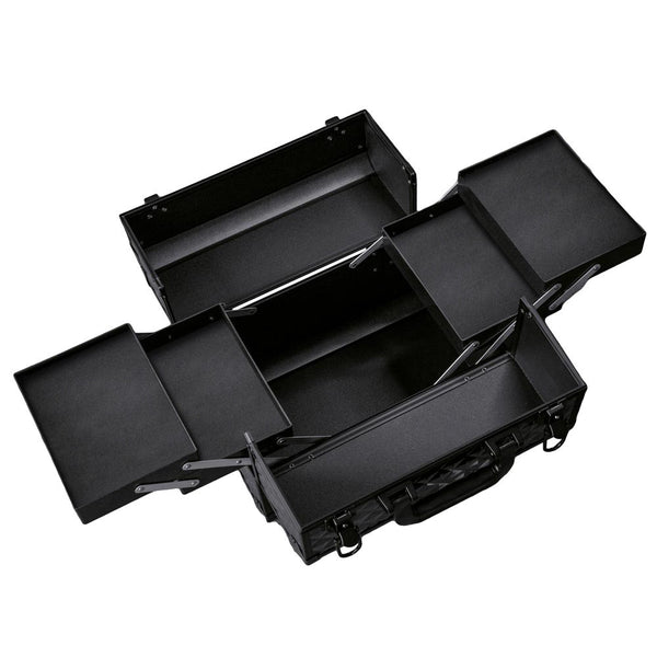 Kozmetički kofer - L - Diamond 3D Black/Black