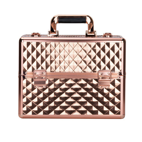 Kozmetički kofer - XL Diamond 3D Rose Gold