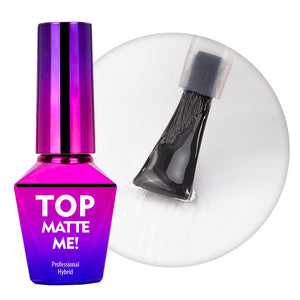 Top coat Molly Lac Matte Me - MATT - 10 ml