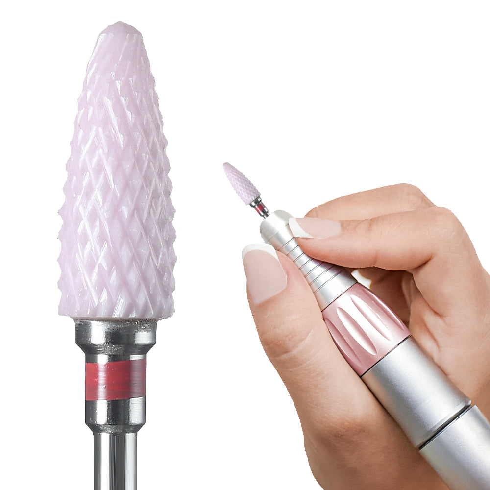 Keramički nastavak za busilicu Tirch Cylinder - Fine Pink