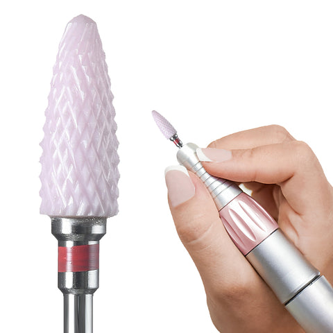 Keramički nastavak za busilicu Tirch Cylinder - Fine Pink