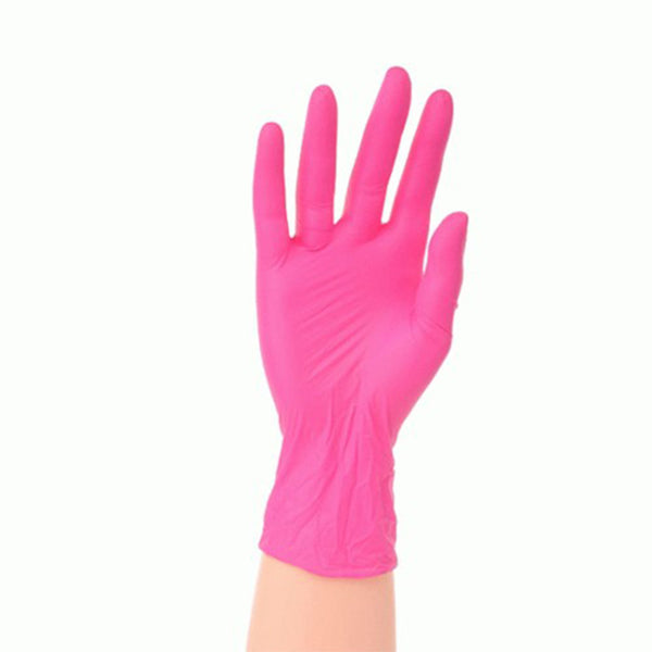 Rukavice Nitril Roze - Small- 100 kom.