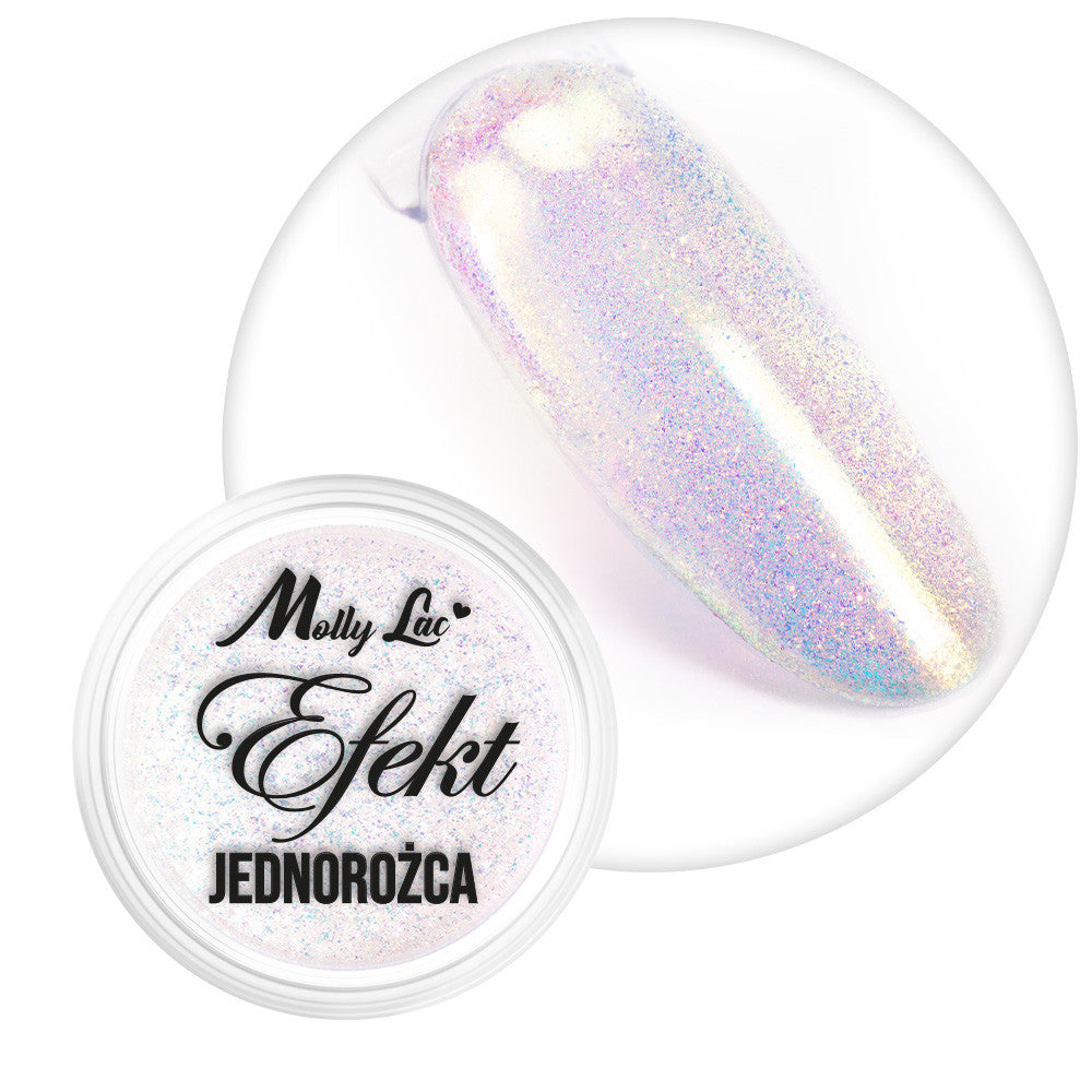 Nail art - Unicorn effect prah