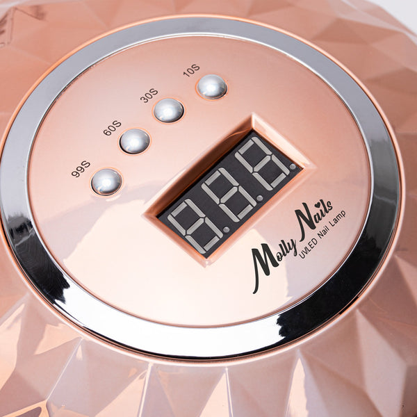 Lampa UV/LED 248W - Molly Nails Y13 - Rose Gold