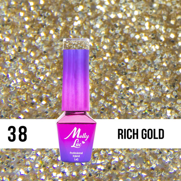 Trajni lak Molly Lac - 038 Rich Gold