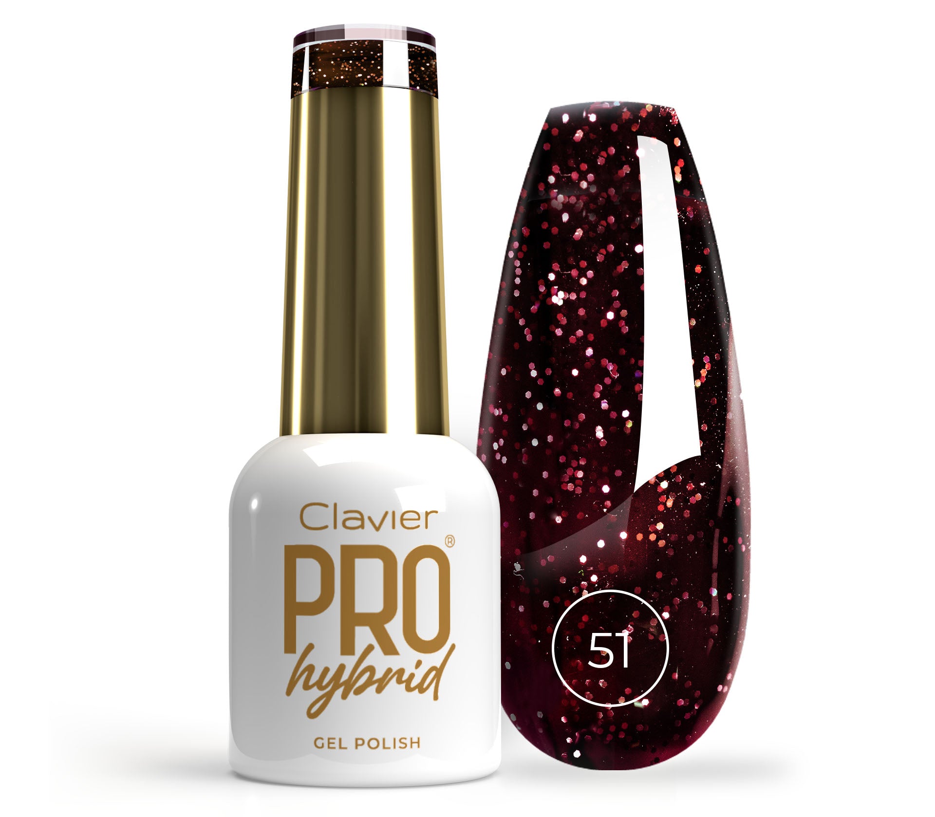 Clavier Pro Hybrid gel lak - 051 - 8 ml