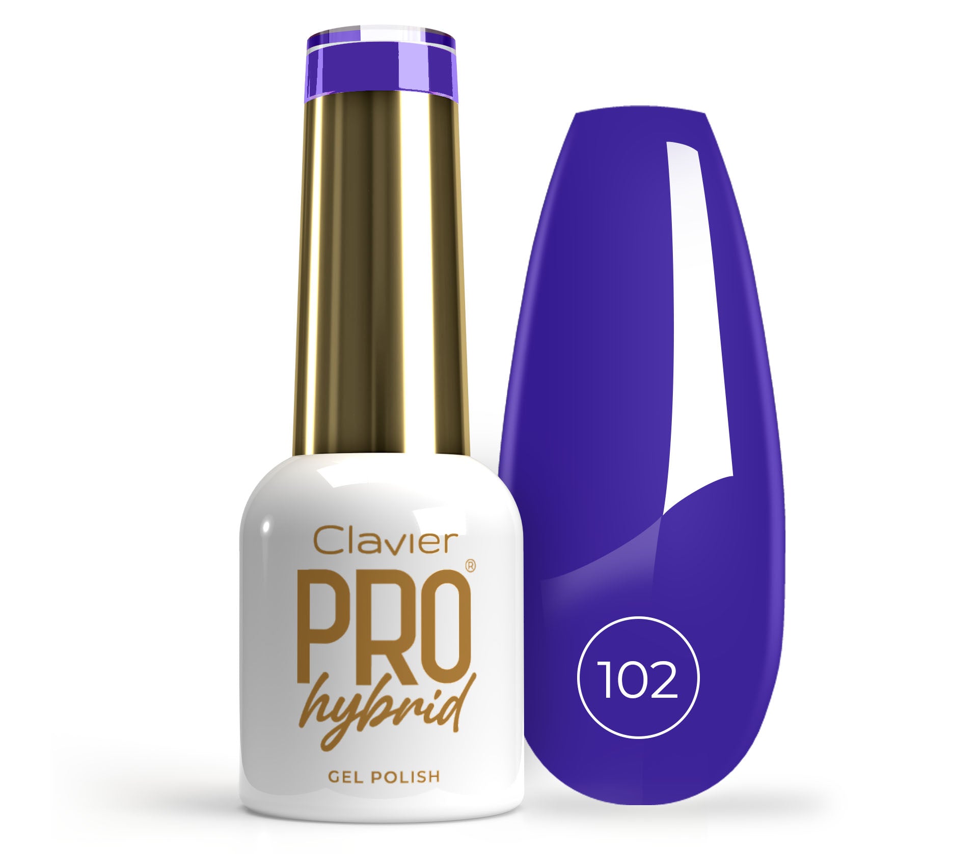Clavier Pro Hybrid gel lak - 102 - 8 ml