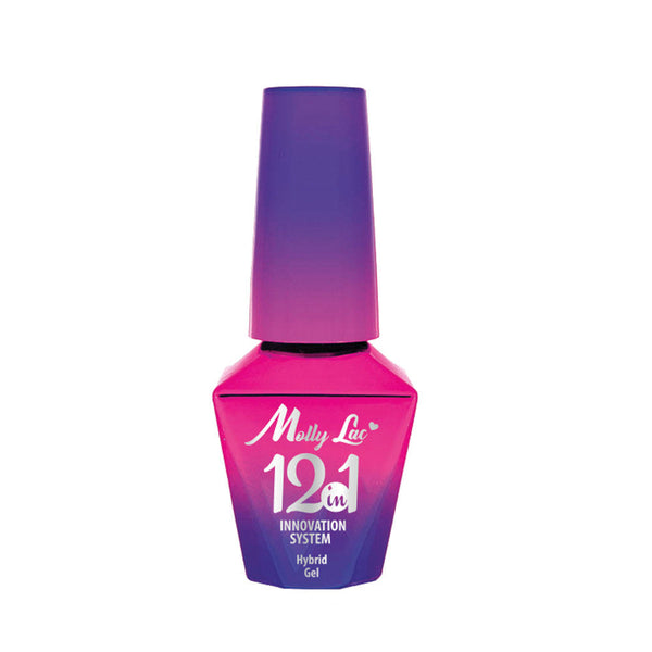 12 u 1 Baza, Top - transparent Molly Lac - 10 ml