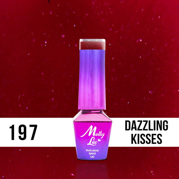Trajni lak Molly Lac Hearts & Kisses - 197 Dazzling Kisses