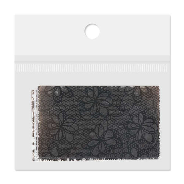 Nail art Transfer Folija - 80 cm - Black 4