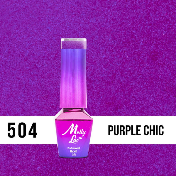 Trajni lak Molly Lac 504 - Purple Chic