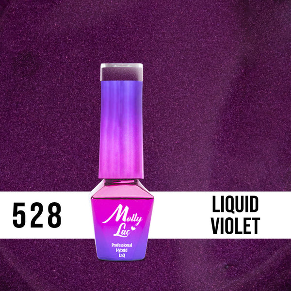 Trajni lak Molly Lac I'm the Nudelover - 528 Liquid Violet