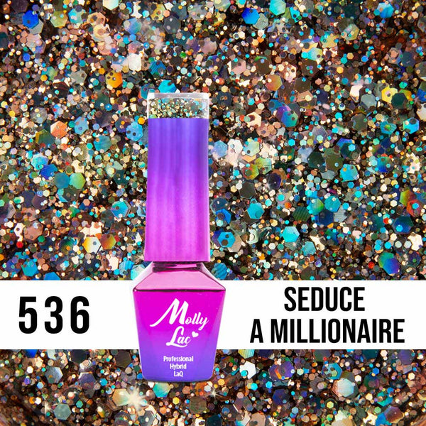 Trajni lak Molly Lac - Crushed Diamonds - 536 - Seduce a Millionaire