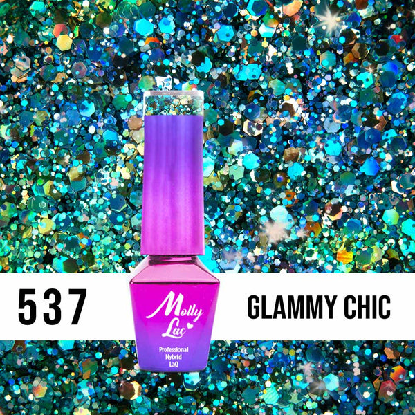 Trajni lak Molly Lac - Crushed Diamonds - 537 - Glammy Chic