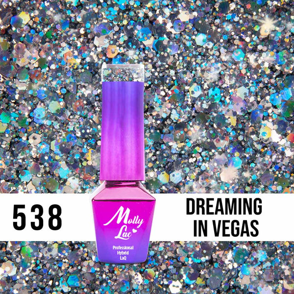 Trajni lak Molly Lac - Crushed Diamonds - 538 - Dreaming in Vegas